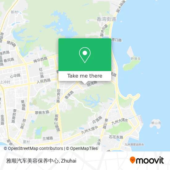 雅顺汽车美容保养中心 map