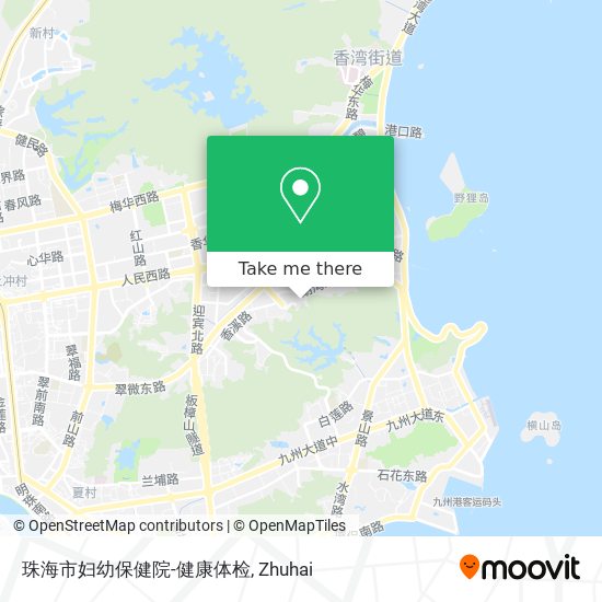 珠海市妇幼保健院-健康体检 map