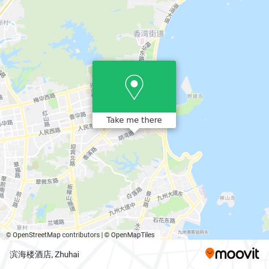 滨海楼酒店 map
