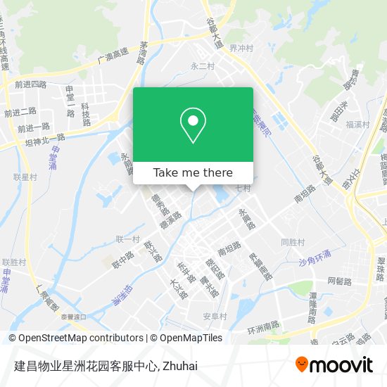 建昌物业星洲花园客服中心 map