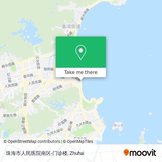 珠海市人民医院南区-门诊楼 map