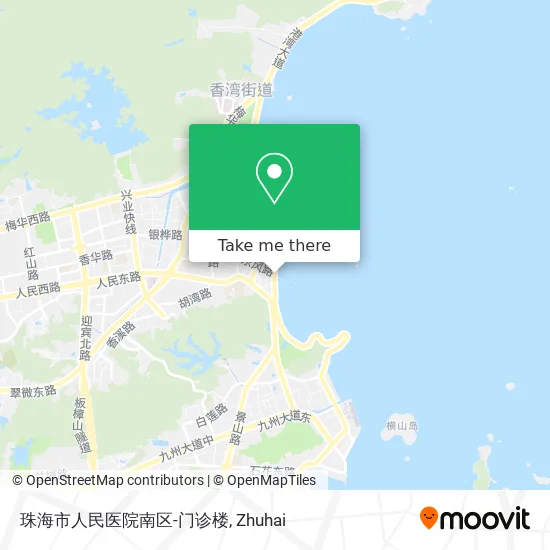 珠海市人民医院南区-门诊楼 map