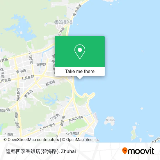 隆都四季香饭店(碧海路) map