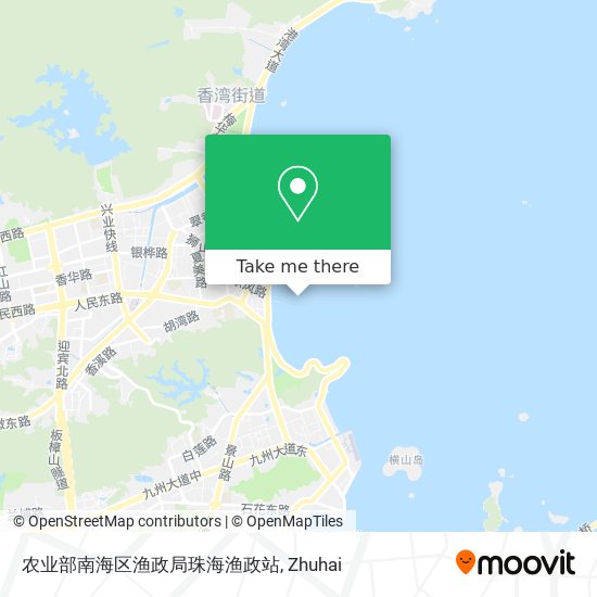 农业部南海区渔政局珠海渔政站 map