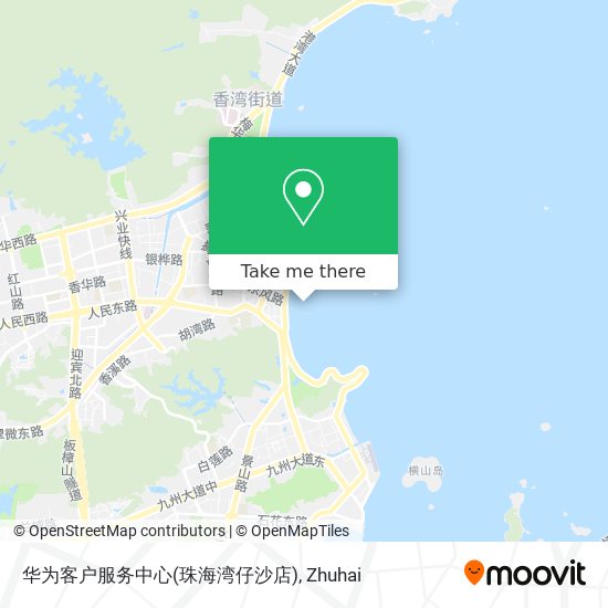 华为客户服务中心(珠海湾仔沙店) map