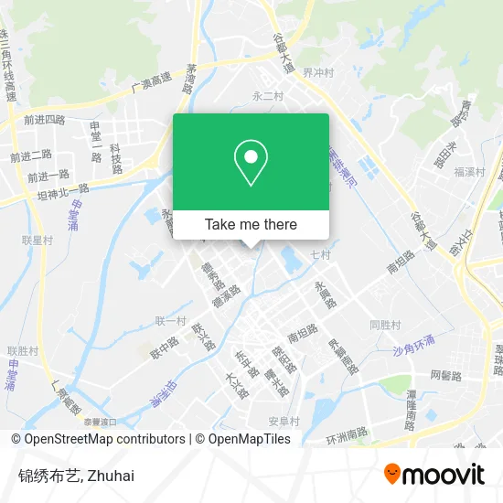 锦绣布艺 map