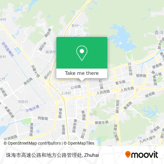 珠海市高速公路和地方公路管理处 map