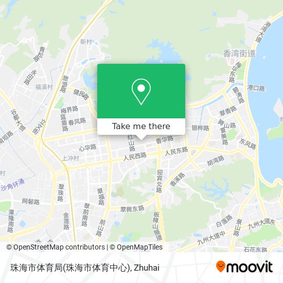 珠海市体育局(珠海市体育中心) map