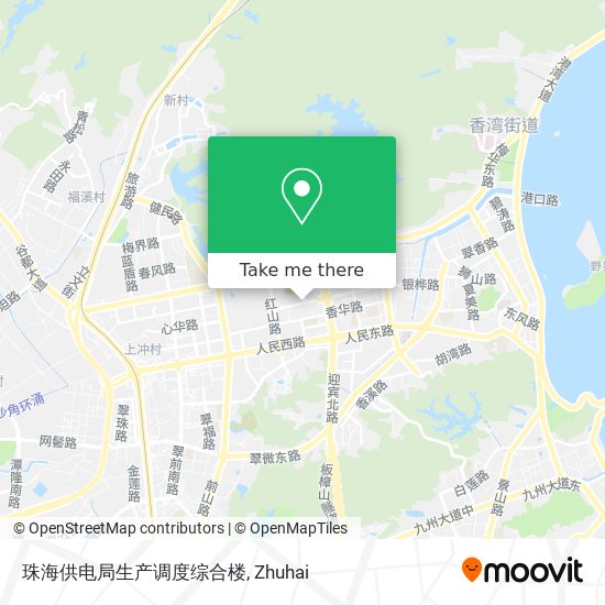 珠海供电局生产调度综合楼 map