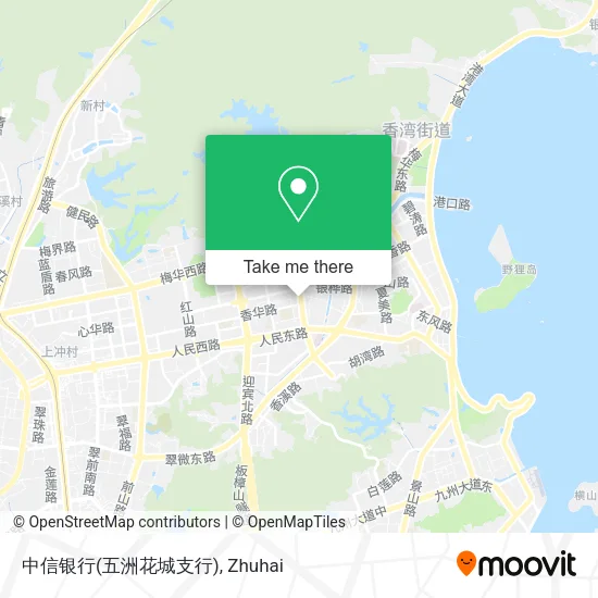 中信银行(五洲花城支行) map