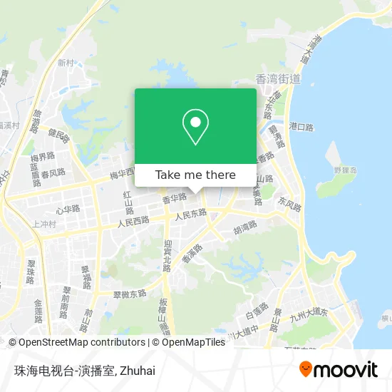 珠海电视台-演播室 map
