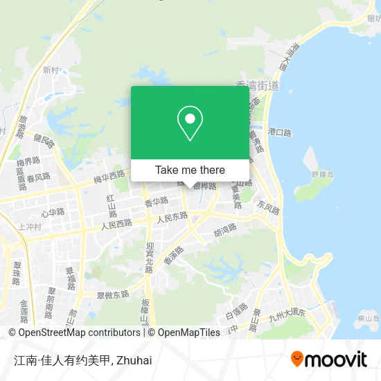 江南·佳人有约美甲 map