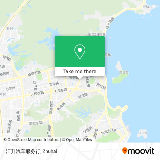 汇升汽车服务行 map
