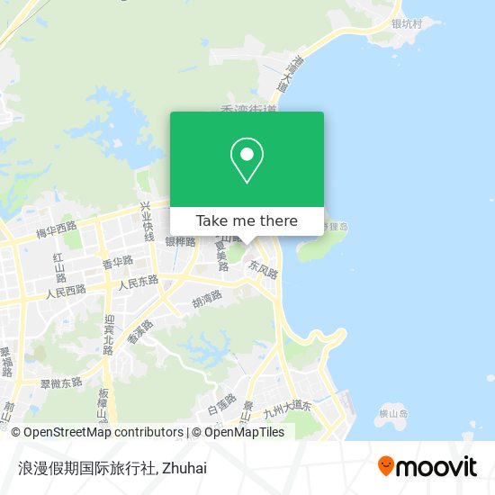 浪漫假期国际旅行社 map