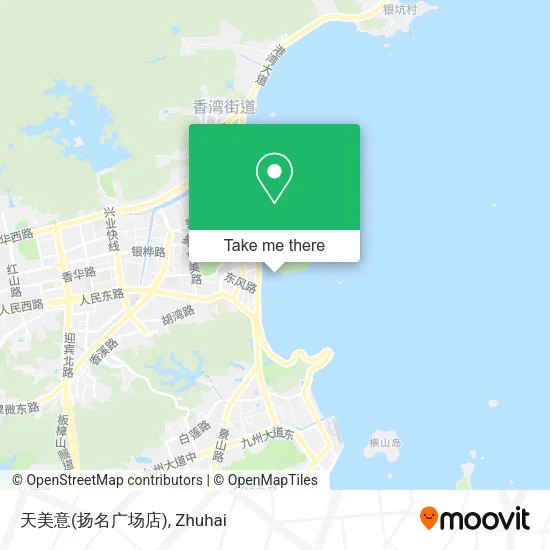 天美意(扬名广场店) map