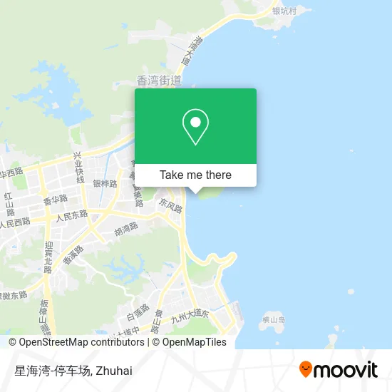 星海湾-停车场 map
