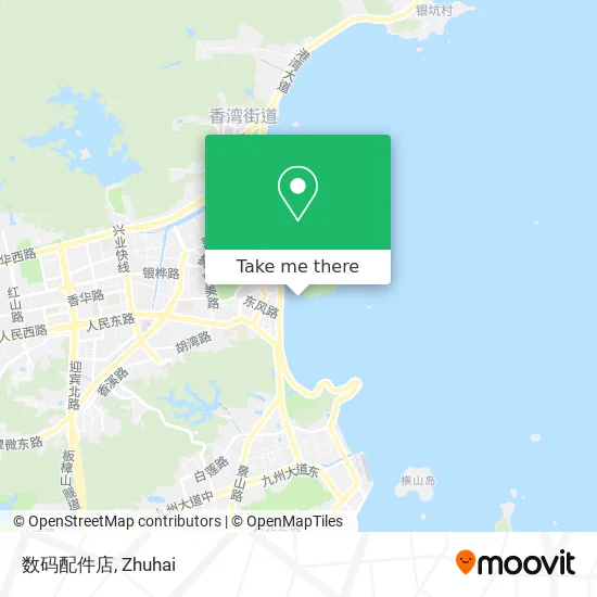 数码配件店 map