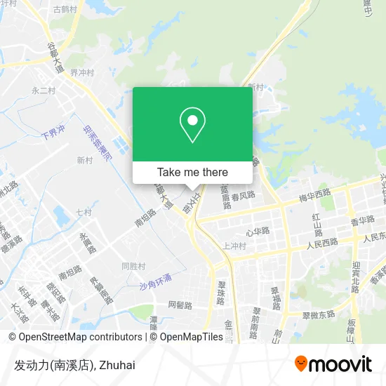 发动力(南溪店) map