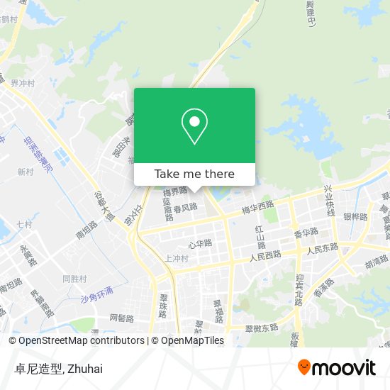 卓尼造型 map