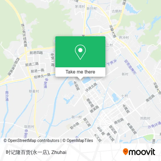 时记隆百货(永一店) map