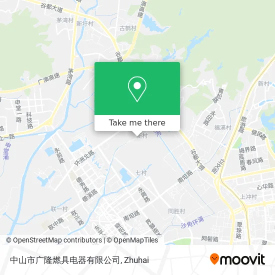 中山市广隆燃具电器有限公司 map