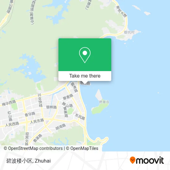 碧波楼小区 map