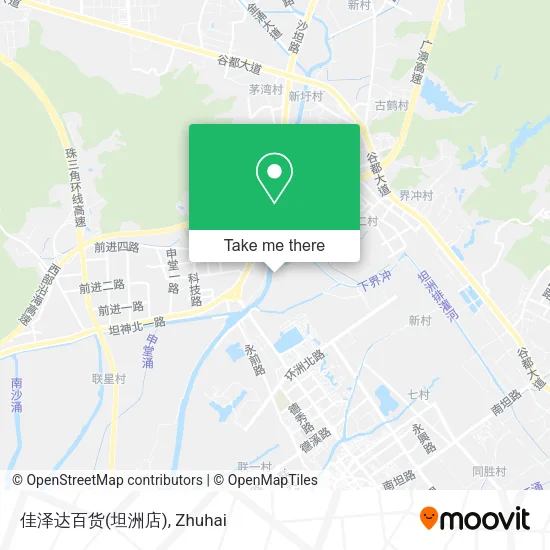 佳泽达百货(坦洲店) map