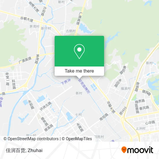 佳润百货 map