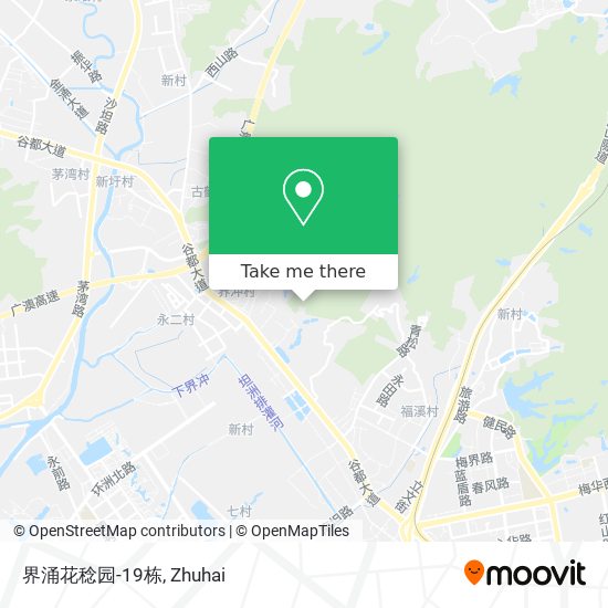 界涌花稔园-19栋 map