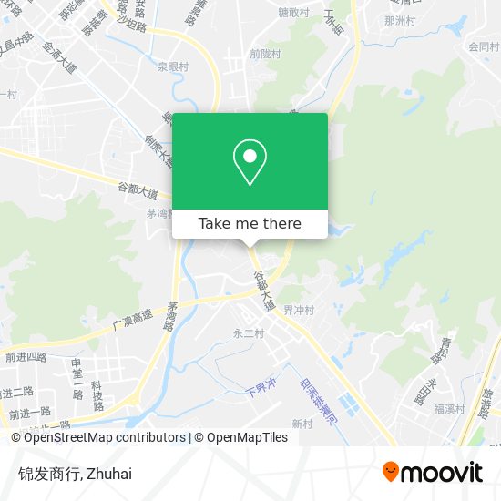 锦发商行 map