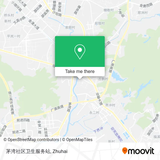 茅湾社区卫生服务站 map