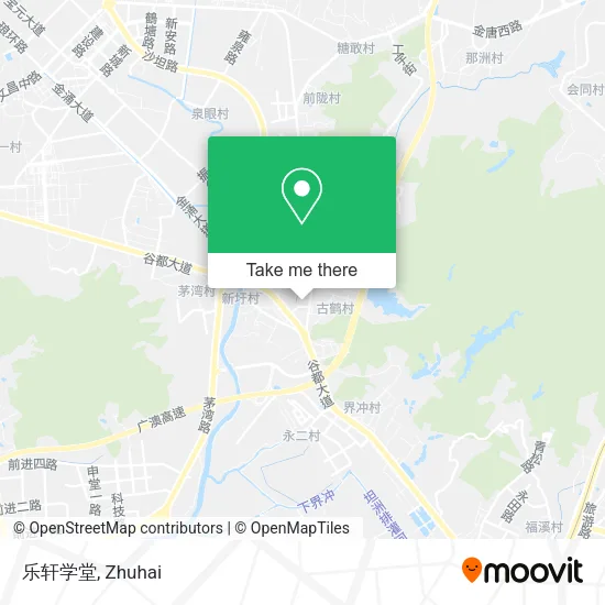 乐轩学堂 map