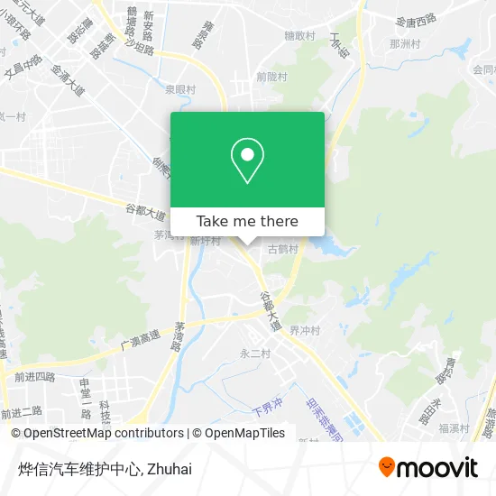 烨信汽车维护中心 map