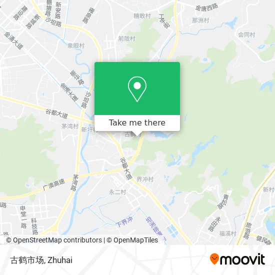 古鹤市场 map