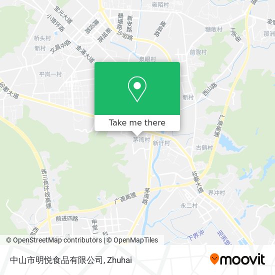 中山市明悦食品有限公司 map