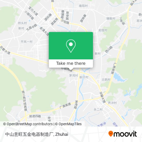 中山意旺五金电器制造厂 map