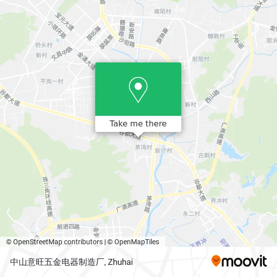 中山意旺五金电器制造厂 map