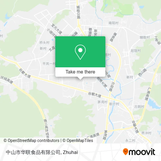 中山市华联食品有限公司 map