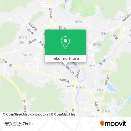 宏兴百货 map
