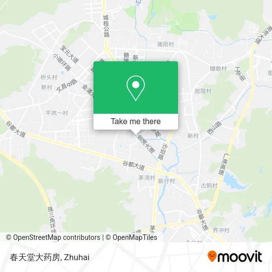 春天堂大药房 map
