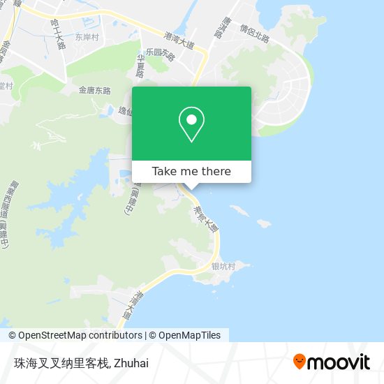 珠海叉叉纳里客栈 map