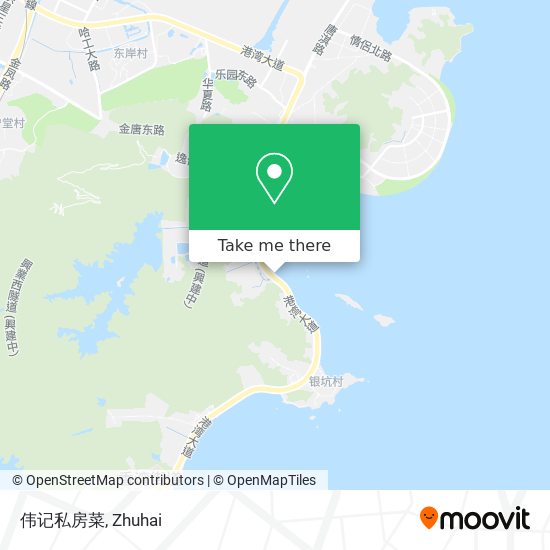 伟记私房菜 map