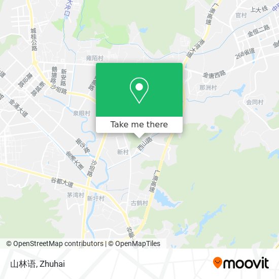 山林语 map