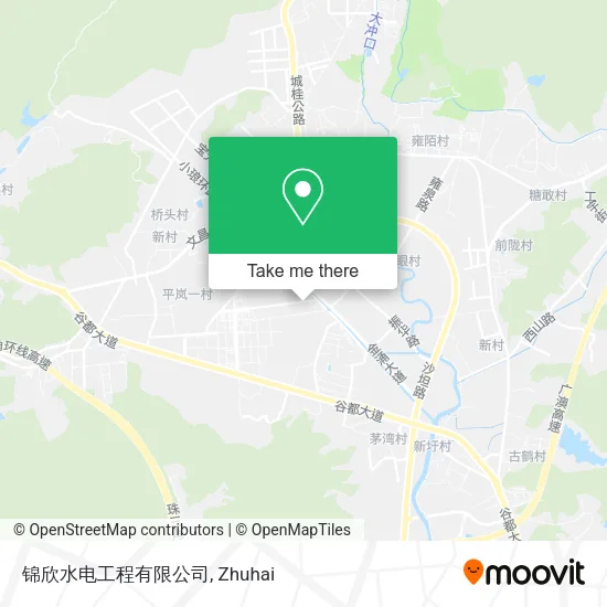 锦欣水电工程有限公司 map