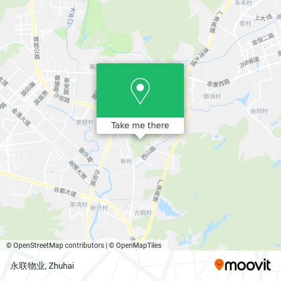永联物业 map