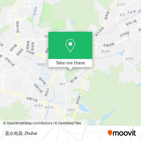 盈众电器 map