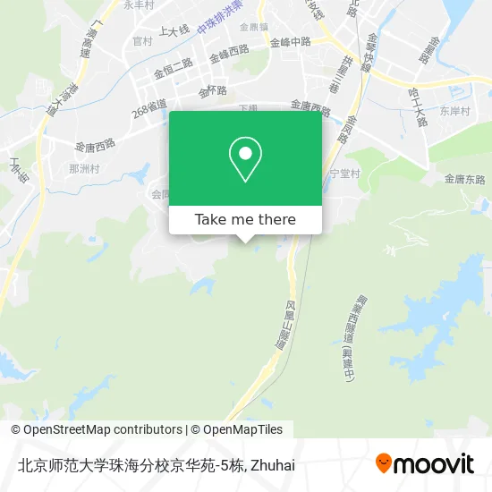 北京师范大学珠海分校京华苑-5栋 map