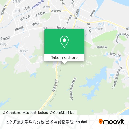 北京师范大学珠海分校-艺术与传播学院 map