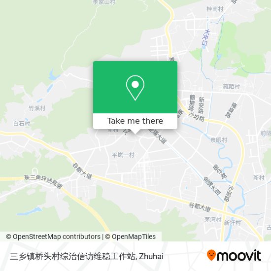 三乡镇桥头村综治信访维稳工作站 map