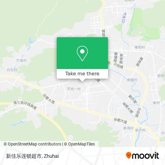 新佳乐连锁超市 map